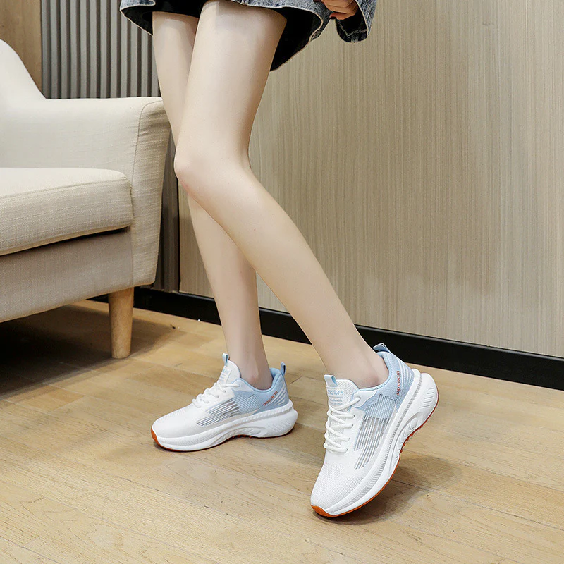 Damen Atmungsaktive Sport Sneakers mit Flexibilität und Federung Heidi Mode - Image 4