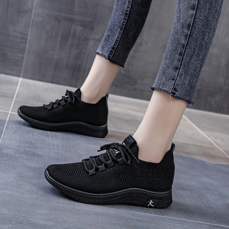 Damen Atmungsaktive Sport Sneakers mit flexiblem Schaft und rutschfester Sohle Heidi Mode - Image 4