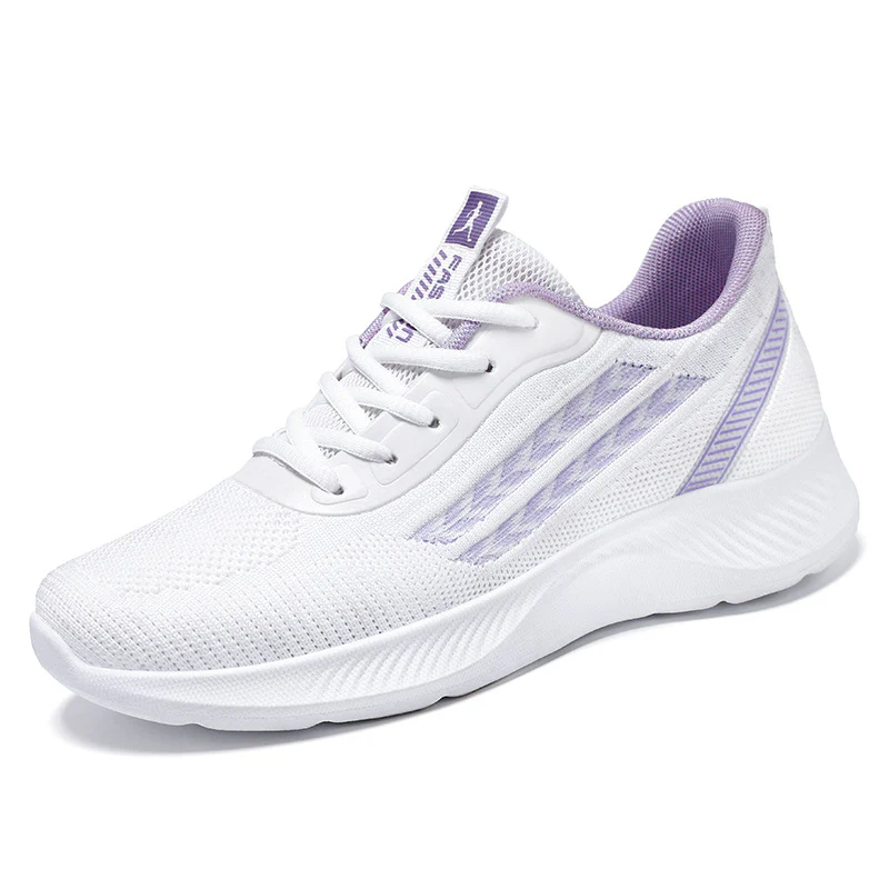 Damen Atmungsaktive Sport Sneakers mit flexiblem Strickdesign Heidi Mode - Image 5
