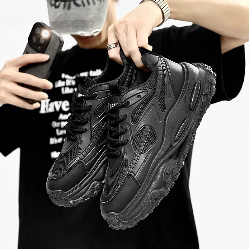 Damen Atmungsaktive Sport Sneakers mit rutschfester Sohle und verstärktem Schutz Heidi Mode - Image 3
