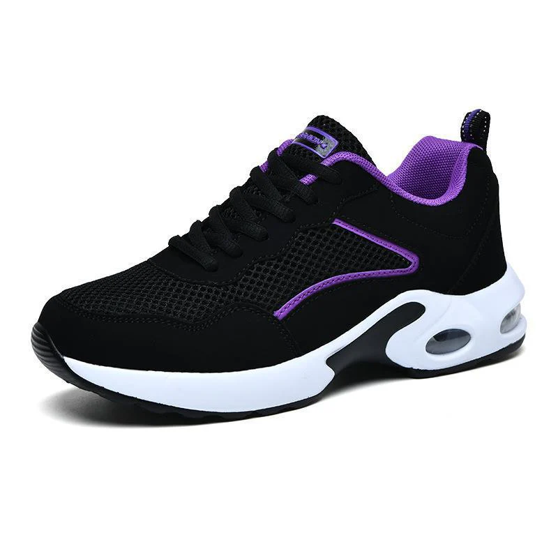 Damen Atmungsaktive Sport Sneakers mit stoßdämpfender Sohle Heidi Mode - Image 7