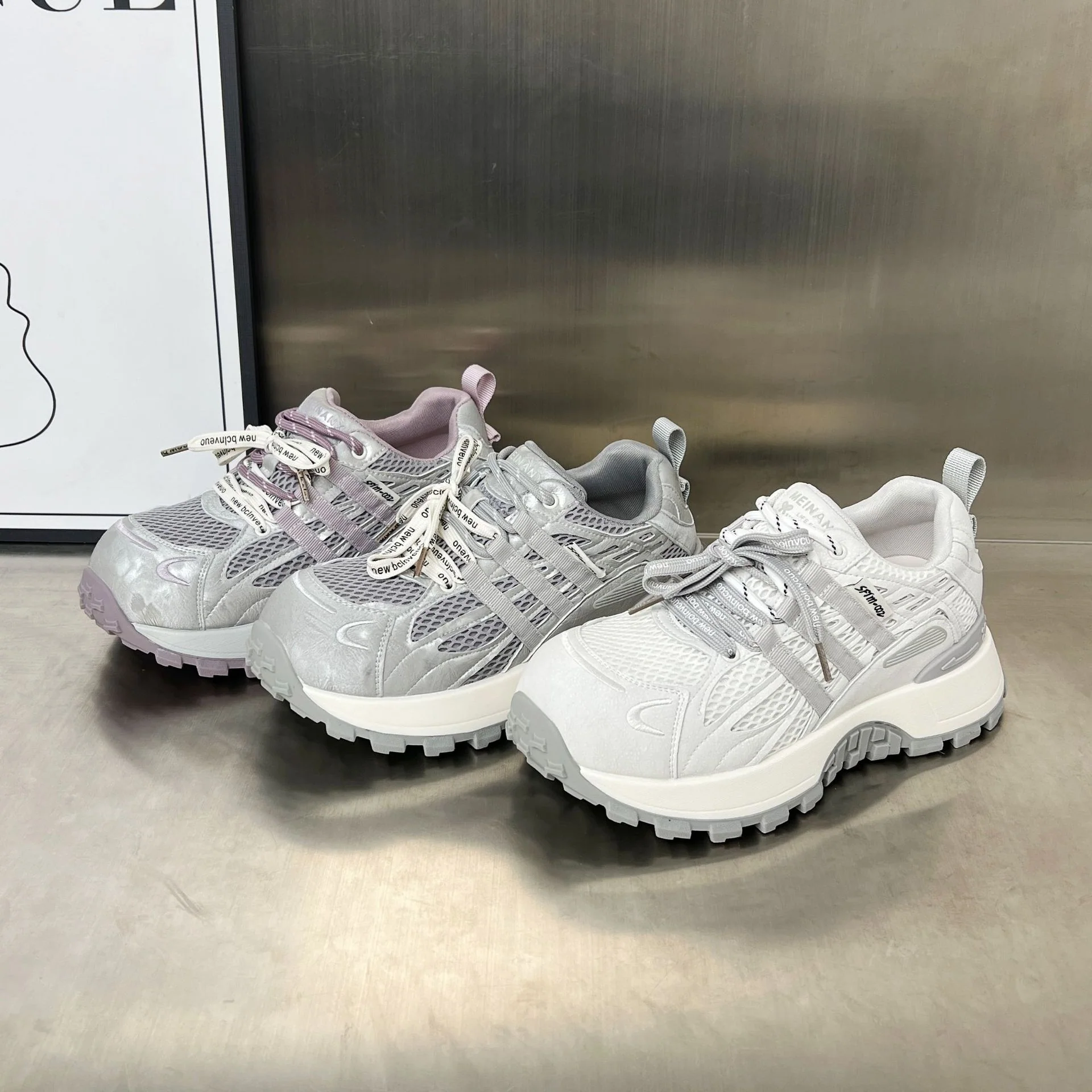 Damen Atmungsaktive Sport Sneakers mit stylischem Design und innovativer Dämpfungstechnologie Heidi Mode - Image 3