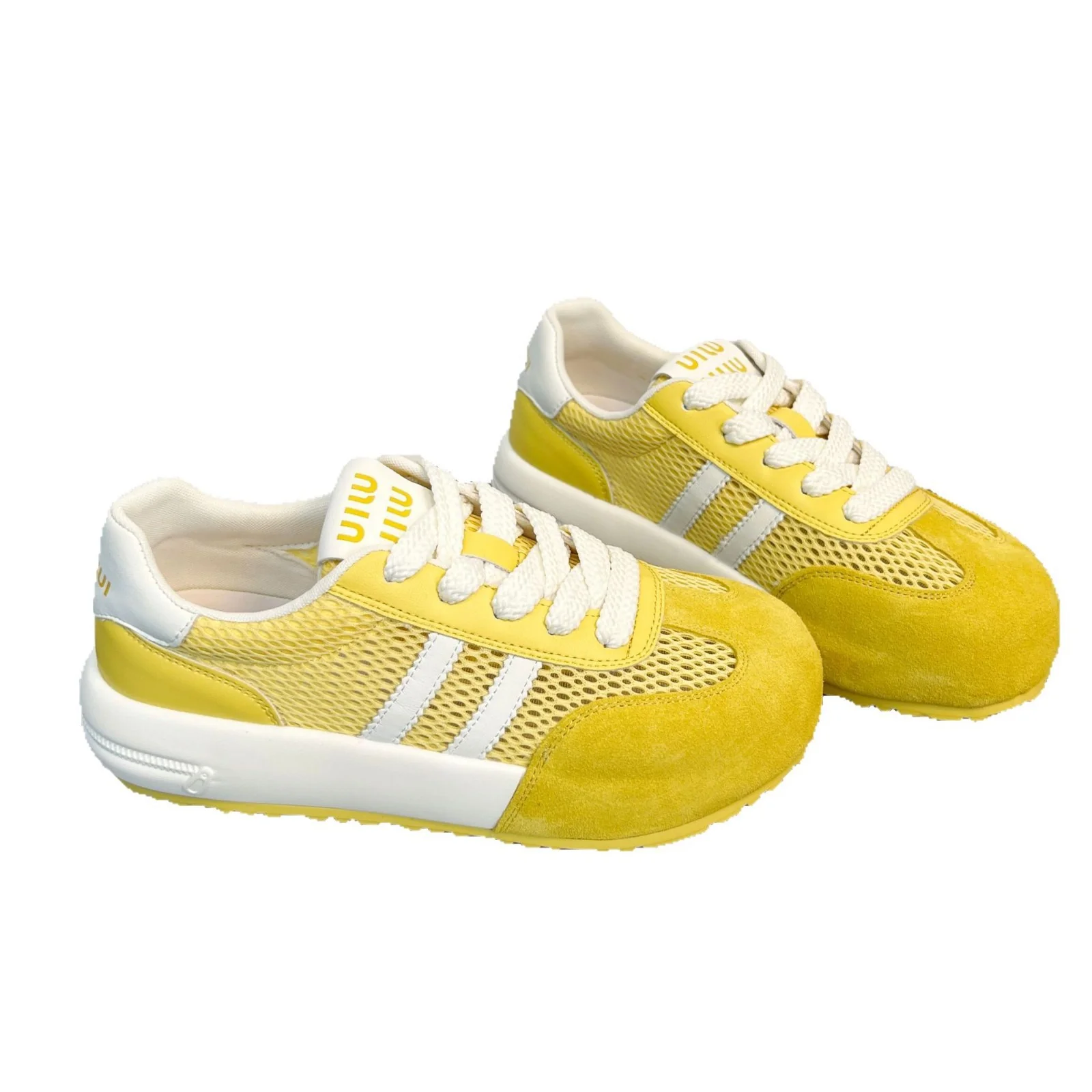 Damen Atmungsaktive Sportliche Sneakers mit innovativem Mesh- und Kunstlederdesign Heidi Mode - Image 5