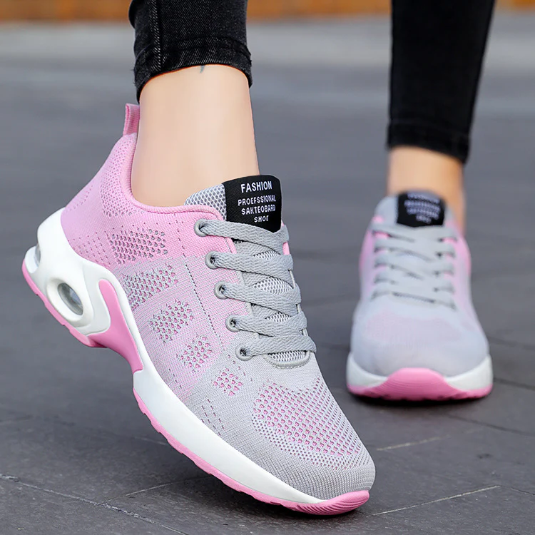 Damen Atmungsaktive Sportschuhe mit dämpfender Sohle und elastischem Obermaterial Heidi Mode - Image 2