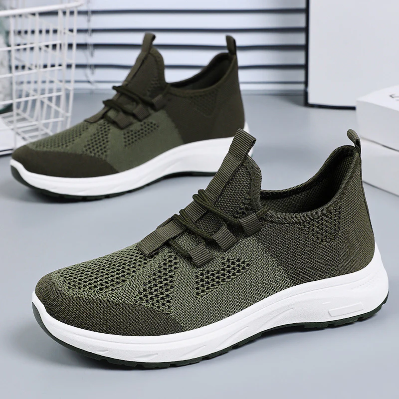 Damen Atmungsaktive Sportschuhe mit elastischem Obermaterial und rutschfester Sohle Heidi Mode - Image 3