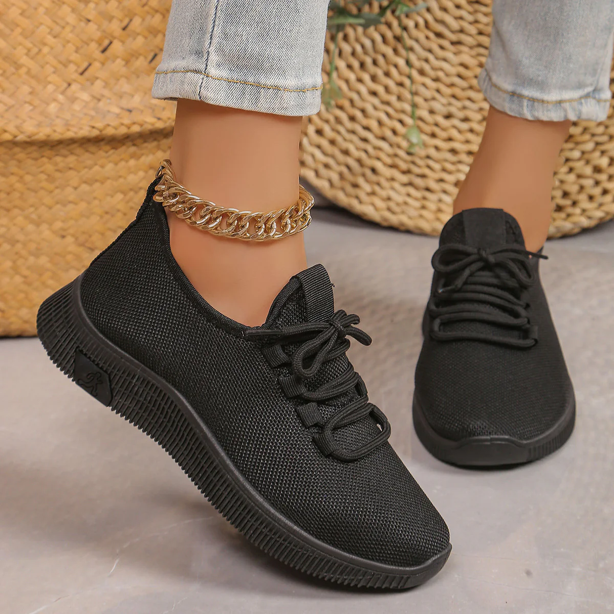 Damen Atmungsaktive Sportschuhe mit flexibler Laufsohle Heidi Mode - Image 3