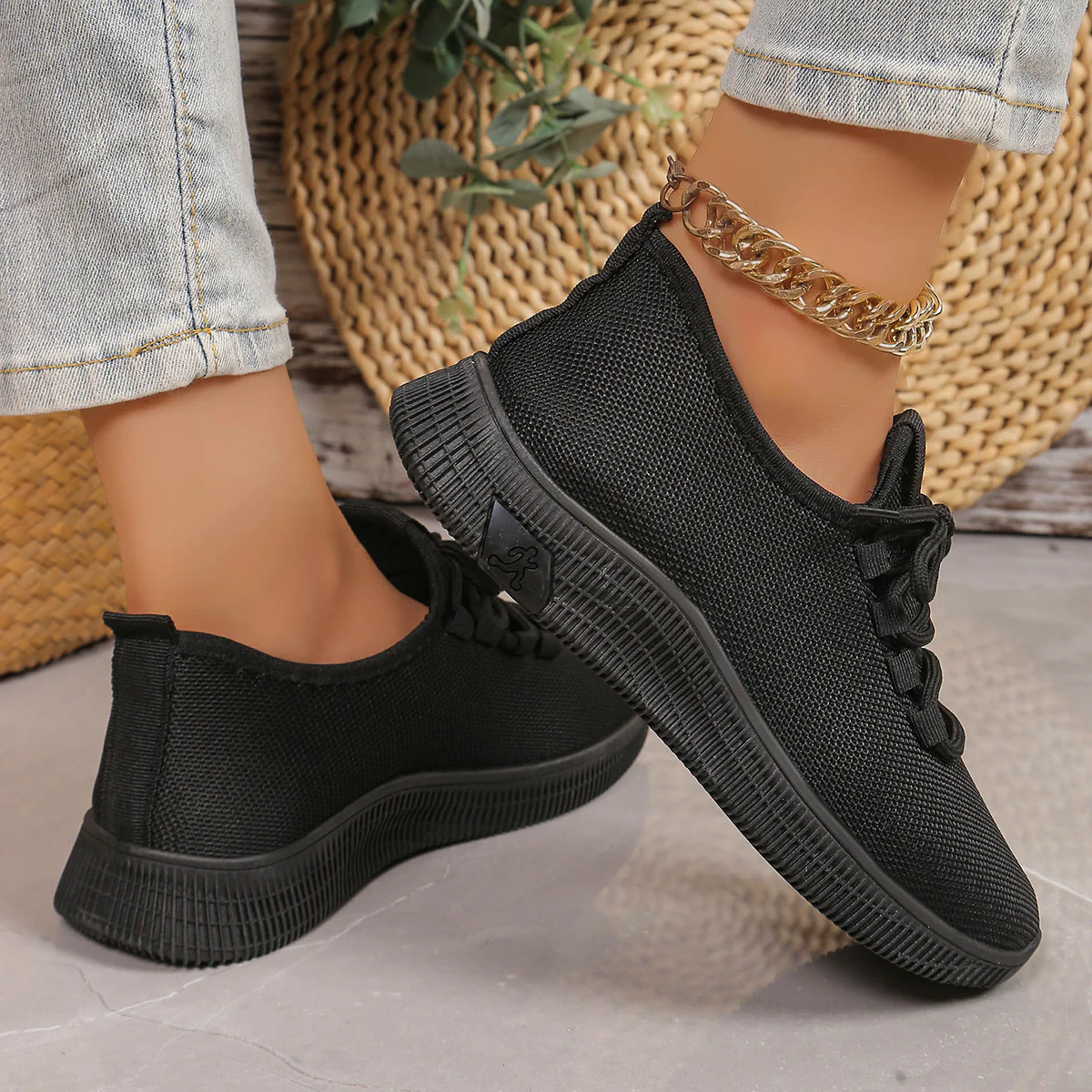 Damen Atmungsaktive Sportschuhe mit flexibler Laufsohle Heidi Mode - Image 4