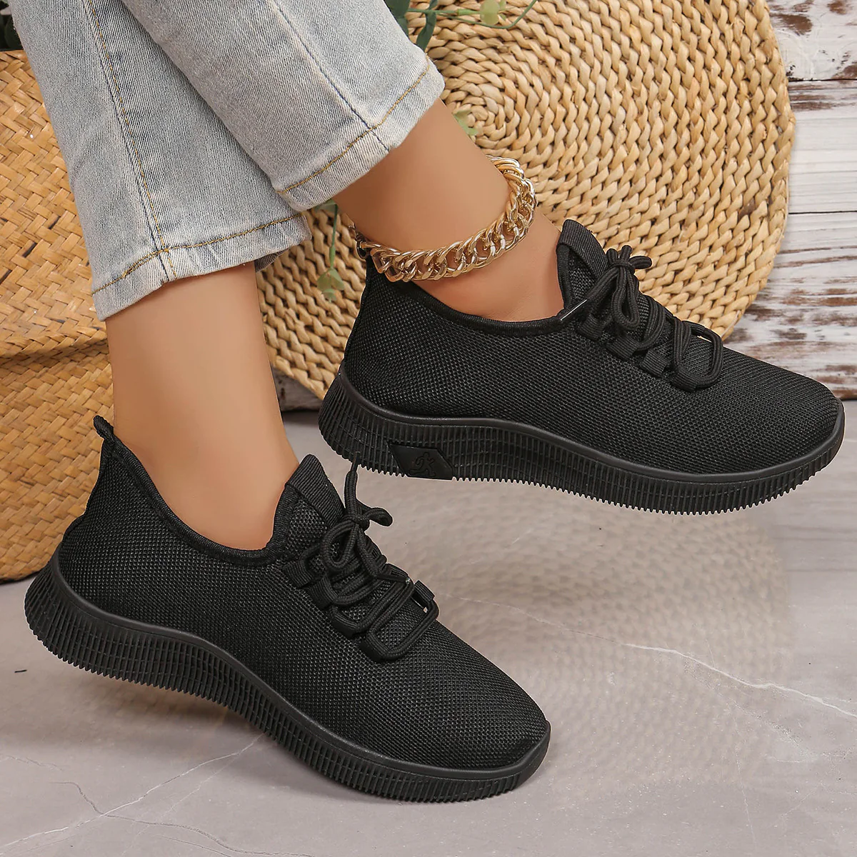 Damen Atmungsaktive Sportschuhe mit flexibler Laufsohle Heidi Mode - Image 6