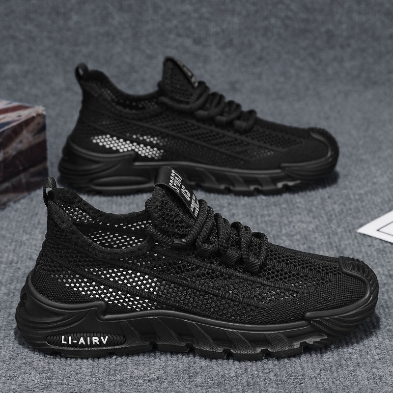 Damen Atmungsaktive Sportsneakers mit elastischer Schnürung und robustem Sohlenprofil Heidi Mode - Image 8