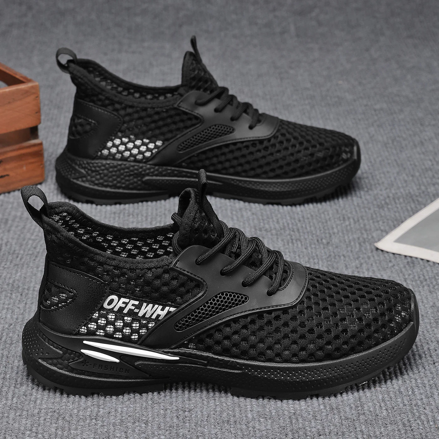 Damen Atmungsaktive Sportsneakers mit flexibler Sohle und rutschfestem Profil Heidi Mode - Image 3