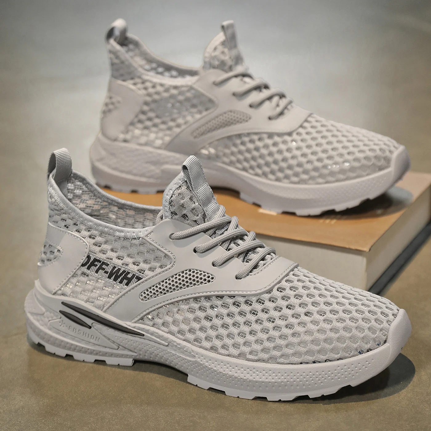 Damen Atmungsaktive Sportsneakers mit flexibler Sohle und rutschfestem Profil Heidi Mode - Image 8