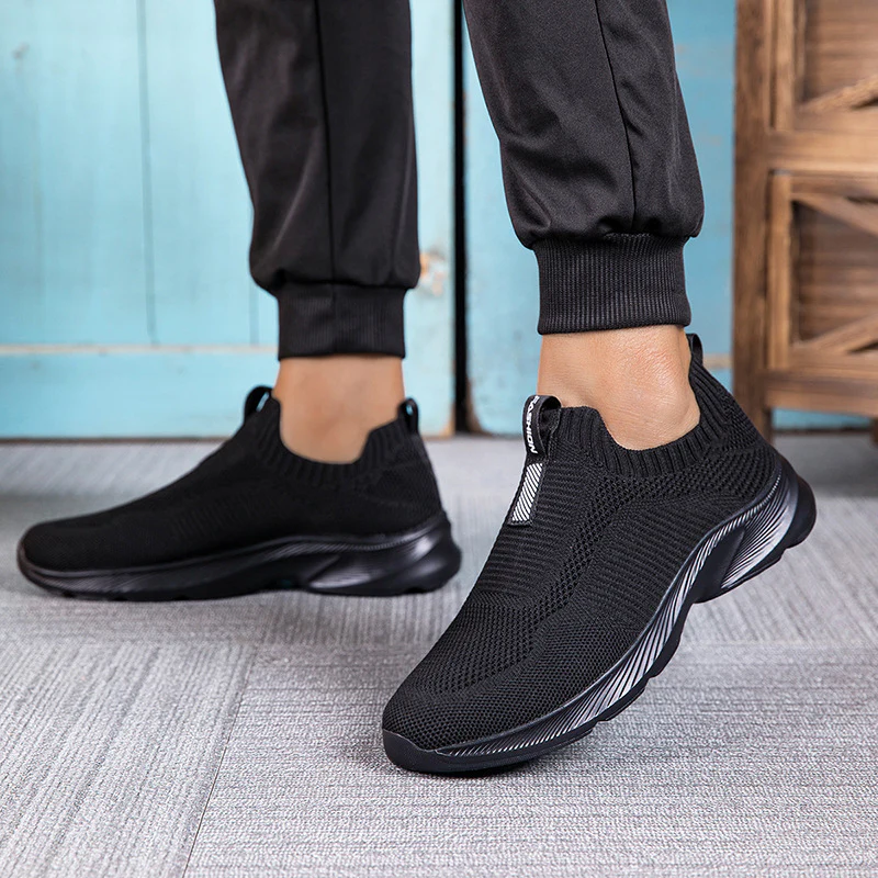 Damen Atmungsaktive Strick-Sneaker mit elastischem Einstieg Heidi Mode - Image 6