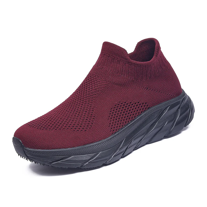 Damen Atmungsaktive Strick-Sneaker mit flexiblem Sockendesign Heidi Mode - Image 10