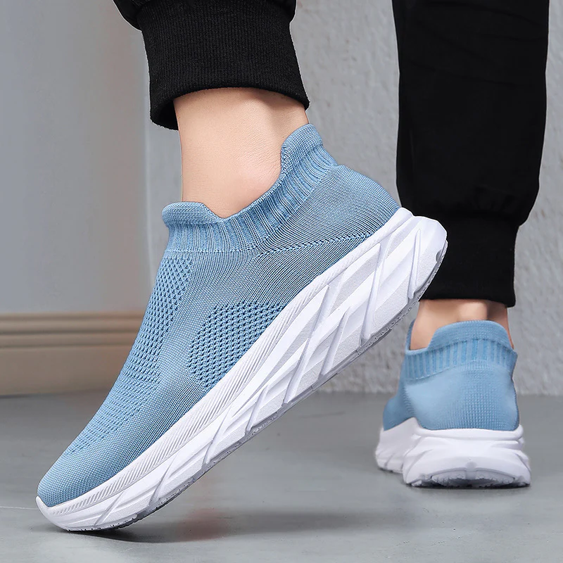 Damen Atmungsaktive Strick-Sneaker mit flexiblem Sockendesign Heidi Mode - Image 2