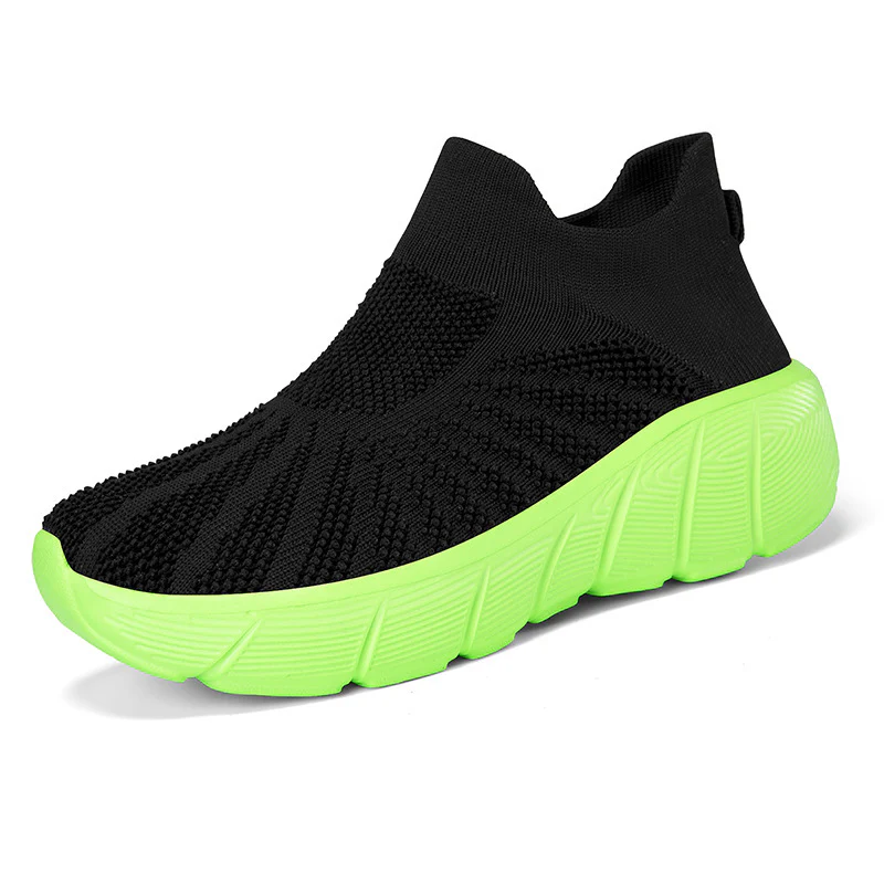 Damen Atmungsaktive Strick-Sneaker mit flexiblem Sohlenprofil Heidi Mode - Image 10