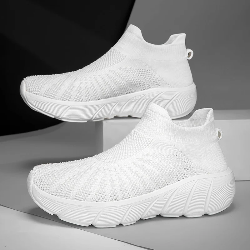 Damen Atmungsaktive Strick-Sneaker mit flexiblem Sohlenprofil Heidi Mode - Image 2