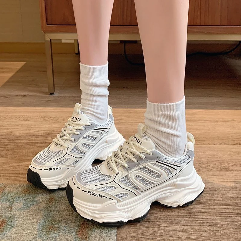 Damen Atmungsaktive und bequeme Fashion Sneakers Heidi Mode - Image 4
