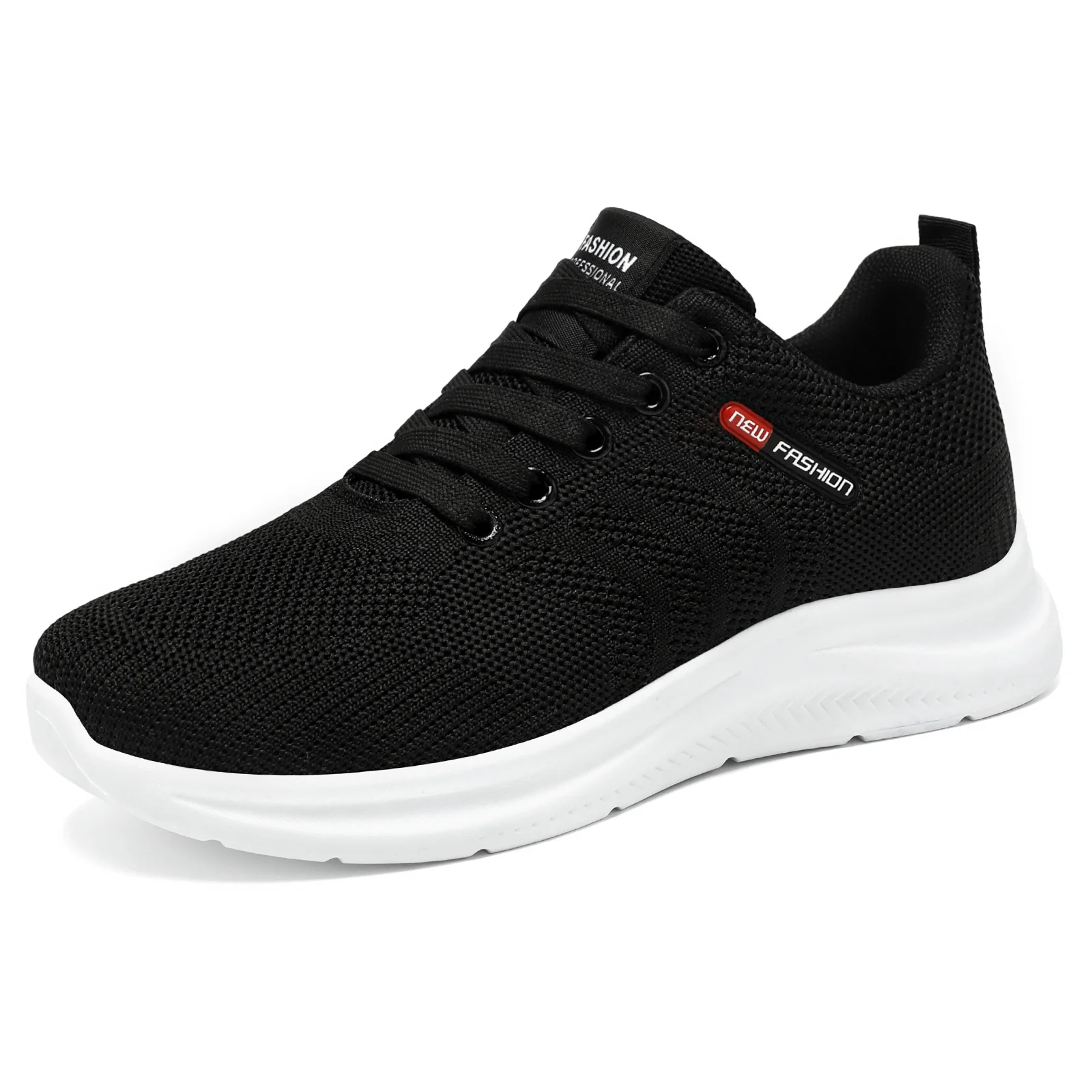 Damen Atmungsaktive und bequeme Sneaker mit elastischem Strickdesign Heidi Mode - Image 7
