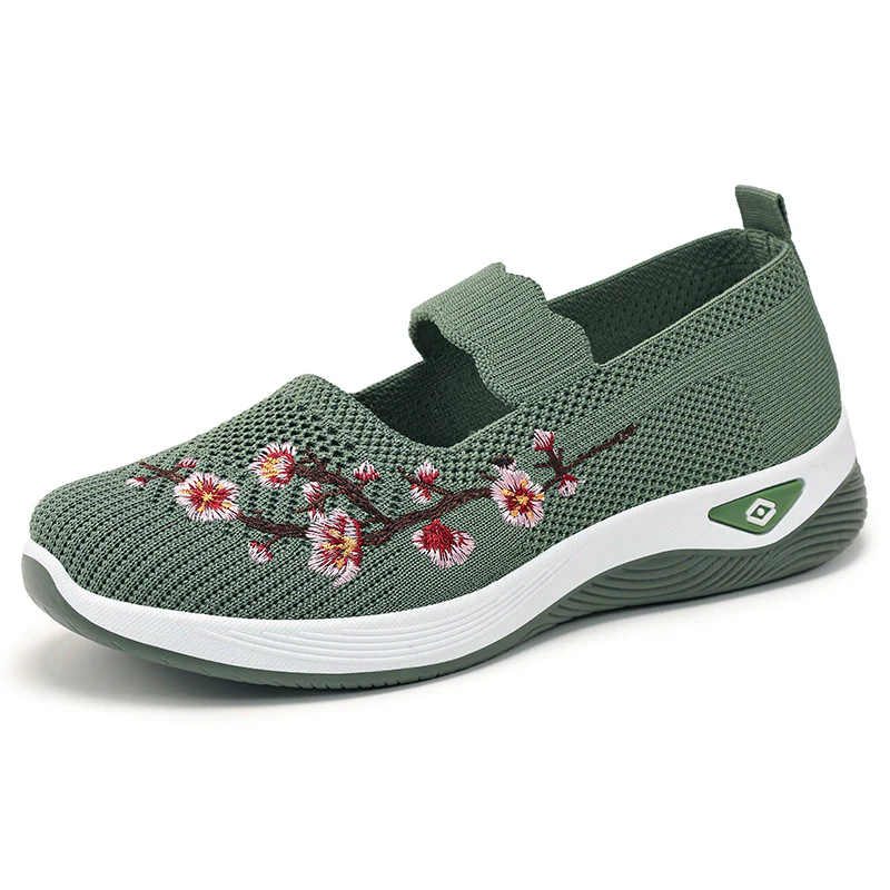 Damen atmungsaktive und dekorative Slip-On Schuhe Heidi Mode - Image 7