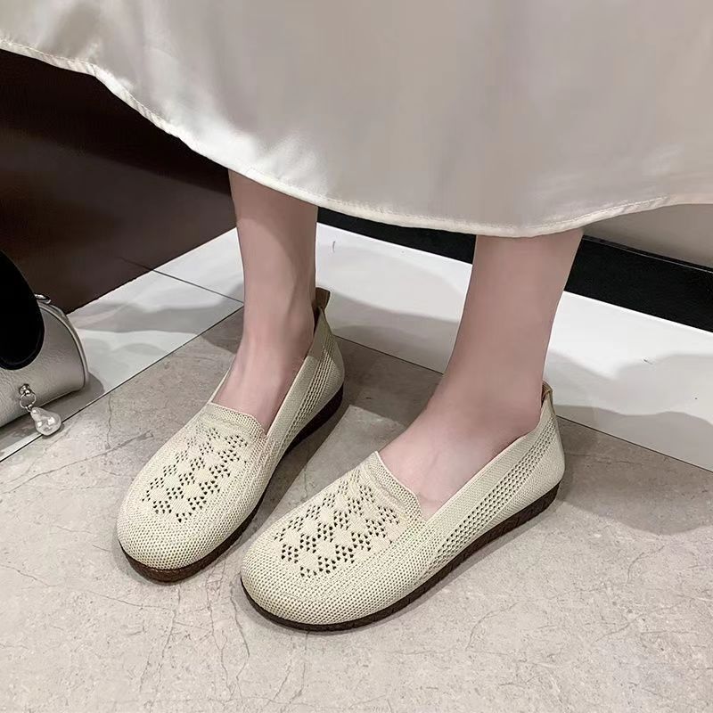 Damen Atmungsaktive und elegante Slipper mit gehäkeltem Design Heidi Mode - Image 4