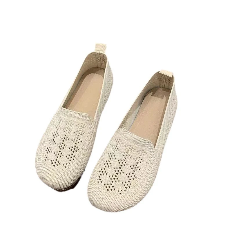 Damen Atmungsaktive und elegante Slipper mit gehäkeltem Design Heidi Mode - Image 5