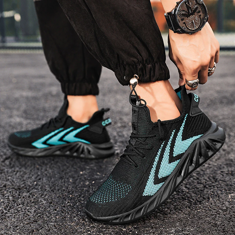 Damen Atmungsaktive und flexible Fitness-Sneaker mit rutschfester Sohle Heidi Mode - Image 7