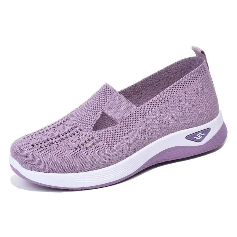 Damen Atmungsaktive und flexible Slip-On Sportschuhe Heidi Mode - Image 7