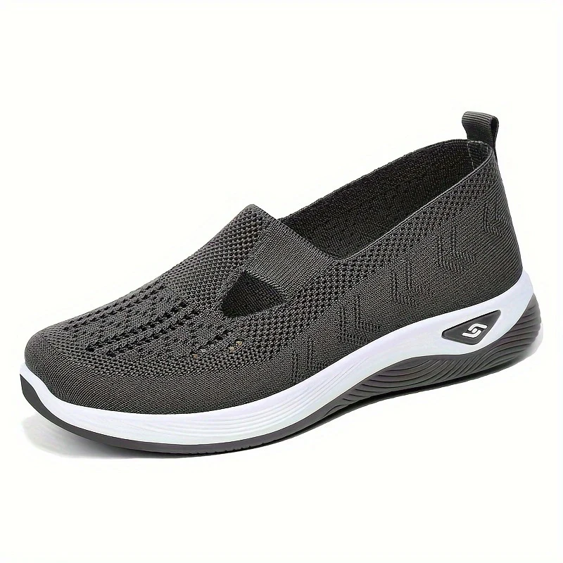 Damen Atmungsaktive und flexible Slip-On Sportschuhe Heidi Mode - Image 9