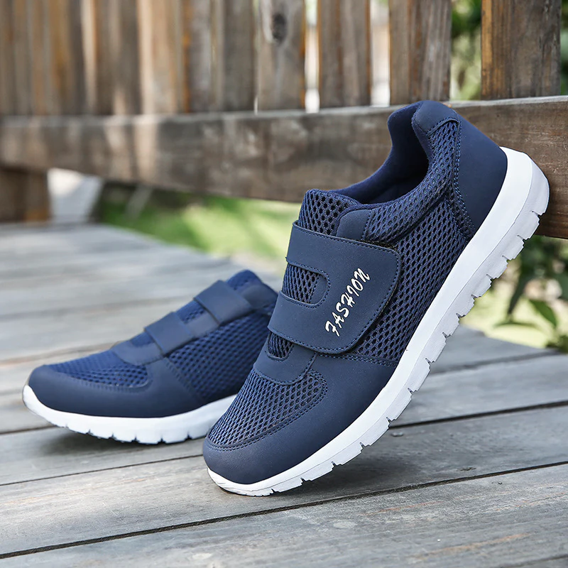 Damen Atmungsaktive und flexible Sneakers mit praktischem Klettverschluss Heidi Mode - Image 2