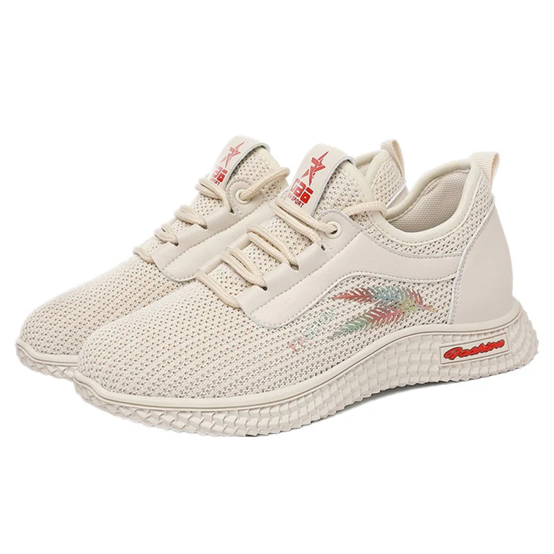 Damen Atmungsaktive und leichte Freizeitsneaker mit rutschfester Sohle Heidi Mode - Image 5