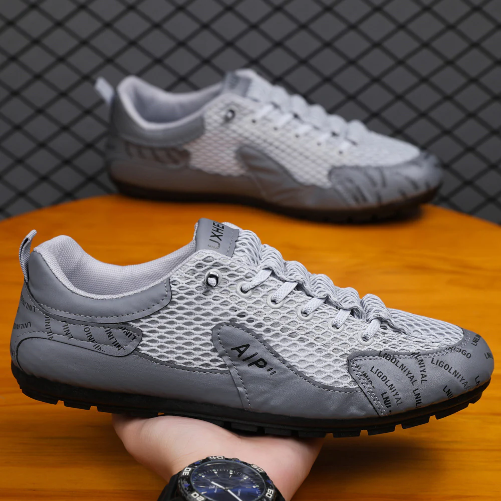 Damen Atmungsaktive und leichte Sport Sneakers mit flexibler Laufsohle Heidi Mode - Image 6