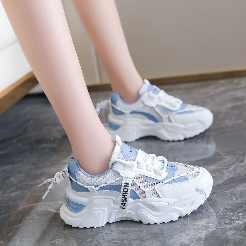 Damen Atmungsaktive und modische Chunky Sneakers Heidi Mode - Image 2