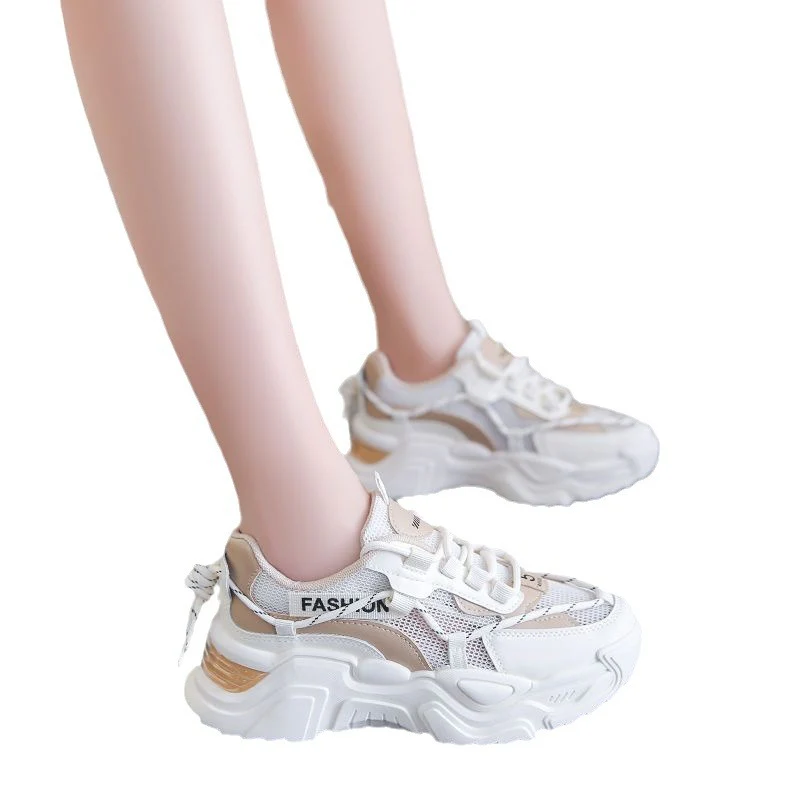 Damen Atmungsaktive und modische Chunky Sneakers Heidi Mode - Image 5