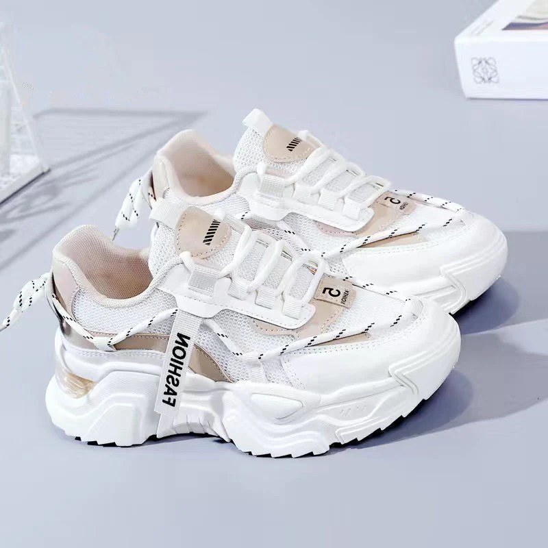 Damen Atmungsaktive und modische Chunky Sneakers Heidi Mode - Image 6