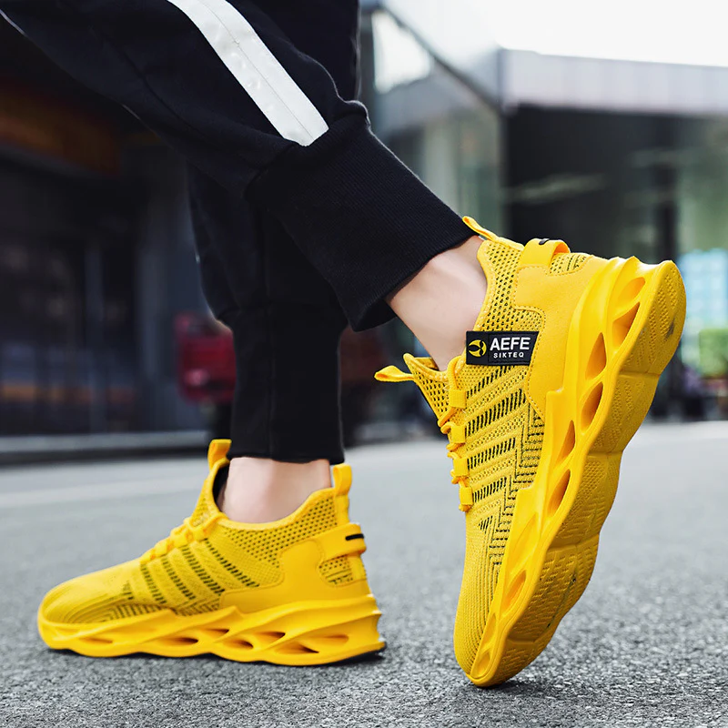 Damen Atmungsaktive und rutschfeste Lauf Sneakers mit stoßdämpfender Sohle Heidi Mode - Image 6