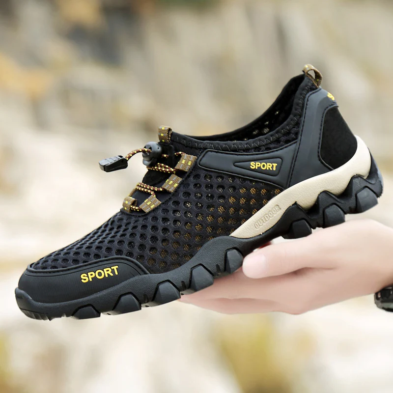 Damen Atmungsaktive und rutschfeste Sportschuhe mit elastischem Schnellschnürsystem Heidi Mode - Image 2