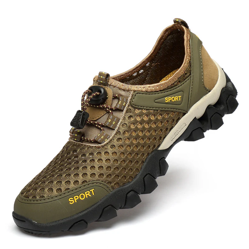 Damen Atmungsaktive und rutschfeste Sportschuhe mit elastischem Schnellschnürsystem Heidi Mode - Image 7