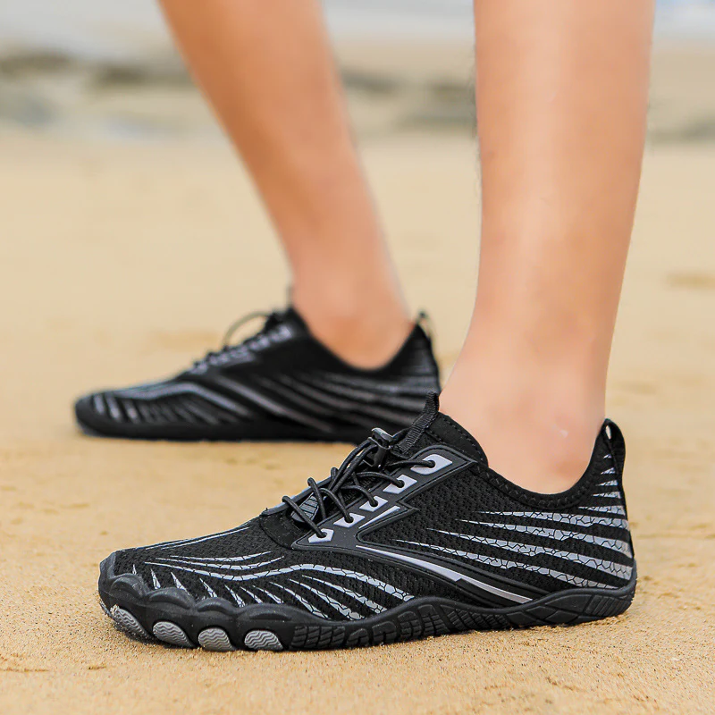 Damen Atmungsaktive Wasserfreizeitschuhe mit elastischem Verschluss Heidi Mode - Image 4