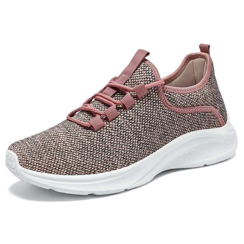 Damen Atmungsaktive Wellness-Sneaker mit flexiblem Strickoberteil Heidi Mode - Image 4