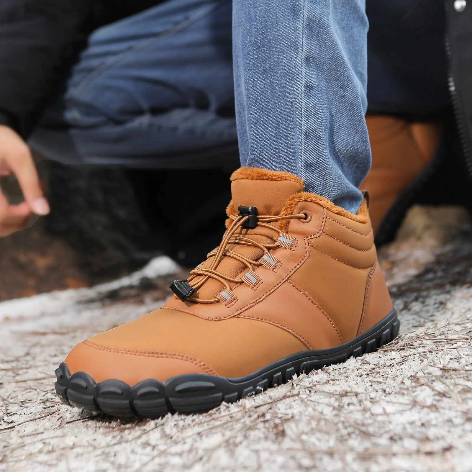 Damen Atmungsaktive Winter-Boots mit rutschfester Sohle und warmem Innenfutter Heidi Mode - Image 2