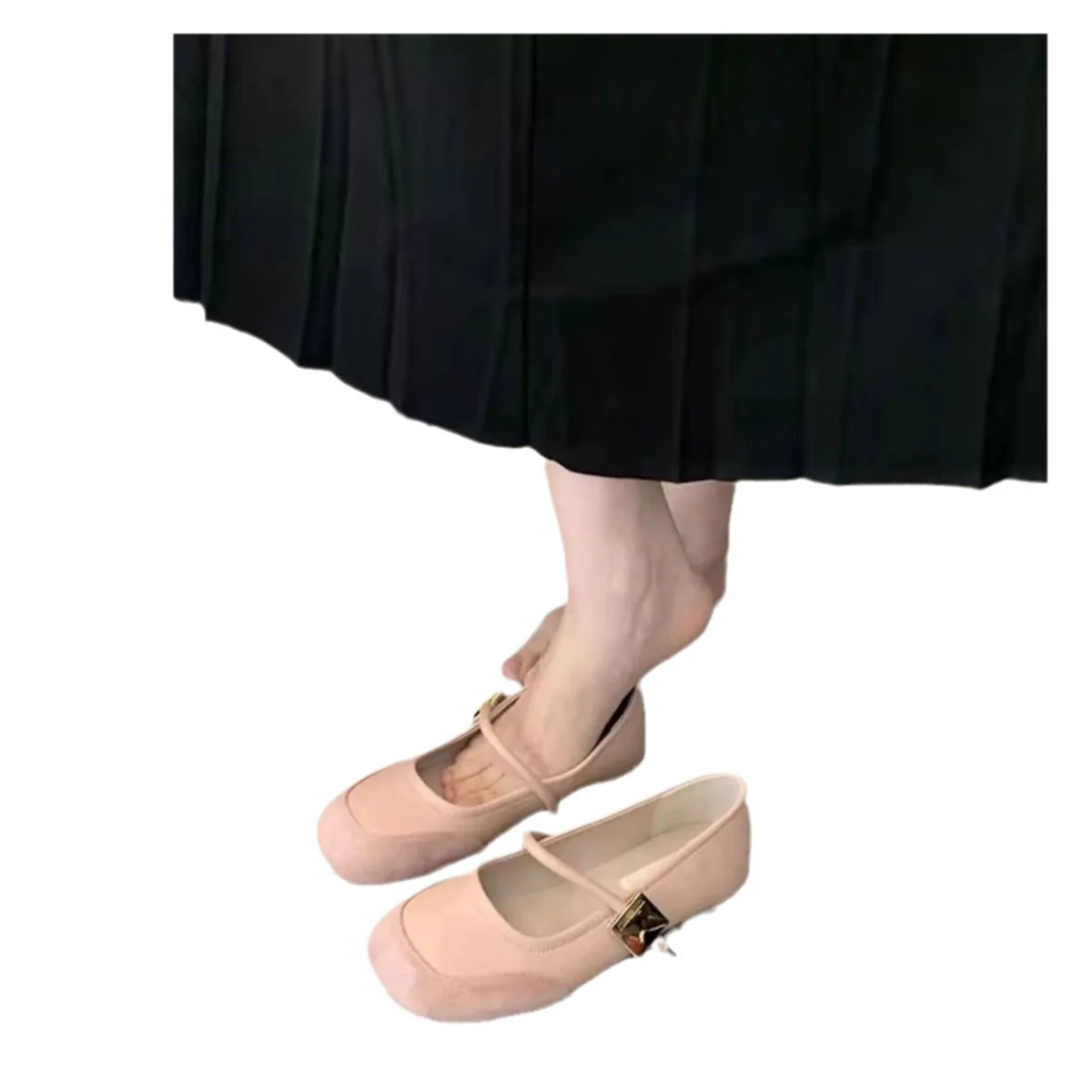 Damen Ballerina-Schuhe mit elegantem Riemen und modernem Design Heidi Mode - Image 5