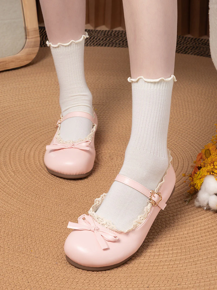 Damen Ballerina-Schuhe mit eleganter Riemchen-Detail und bequemer Sohle Heidi Mode - Image 11