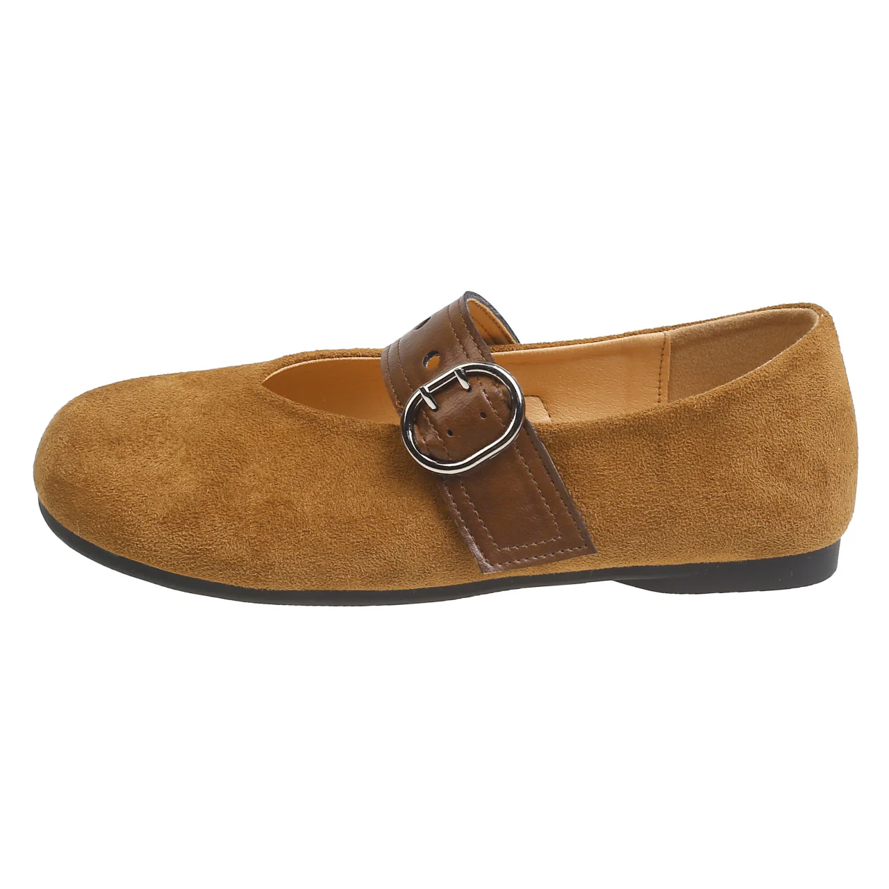 Damen Ballerinas mit dekorativem Riemen und komfortablem Fußbett Heidi Mode - Image 8