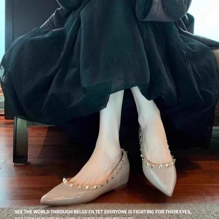 Damen Ballerinas mit dekorativem Riemen und komfortabler Innensohle Heidi Mode - Image 3