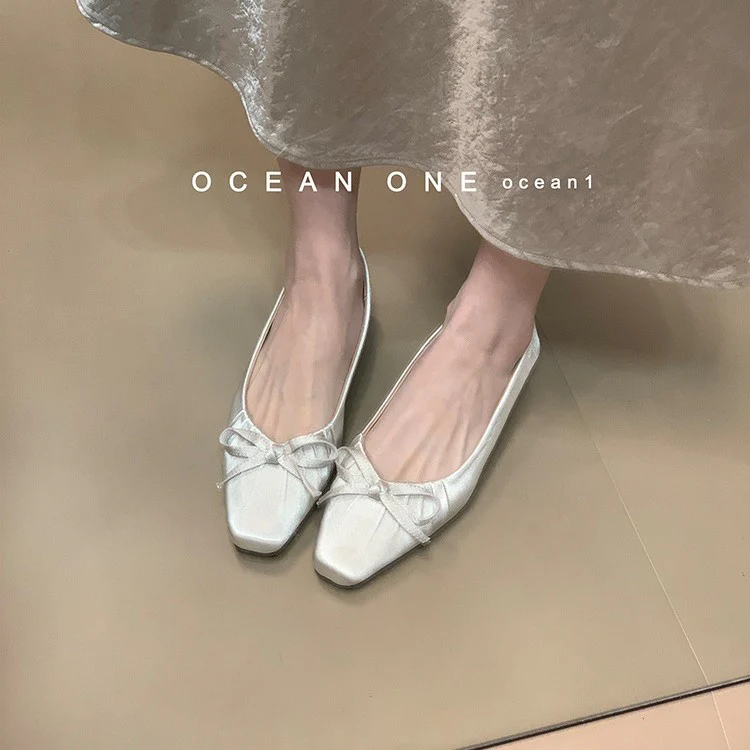 Damen Ballerinas mit dekorativem Schleifendetail und elegantem Design Heidi Mode - Image 3