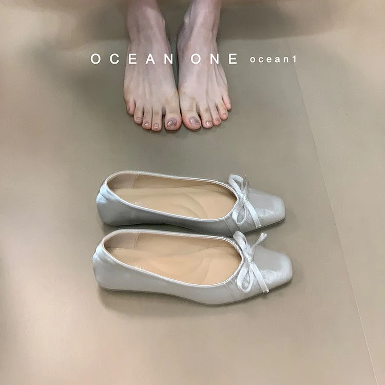 Damen Ballerinas mit dekorativem Schleifendetail und elegantem Design Heidi Mode - Image 4