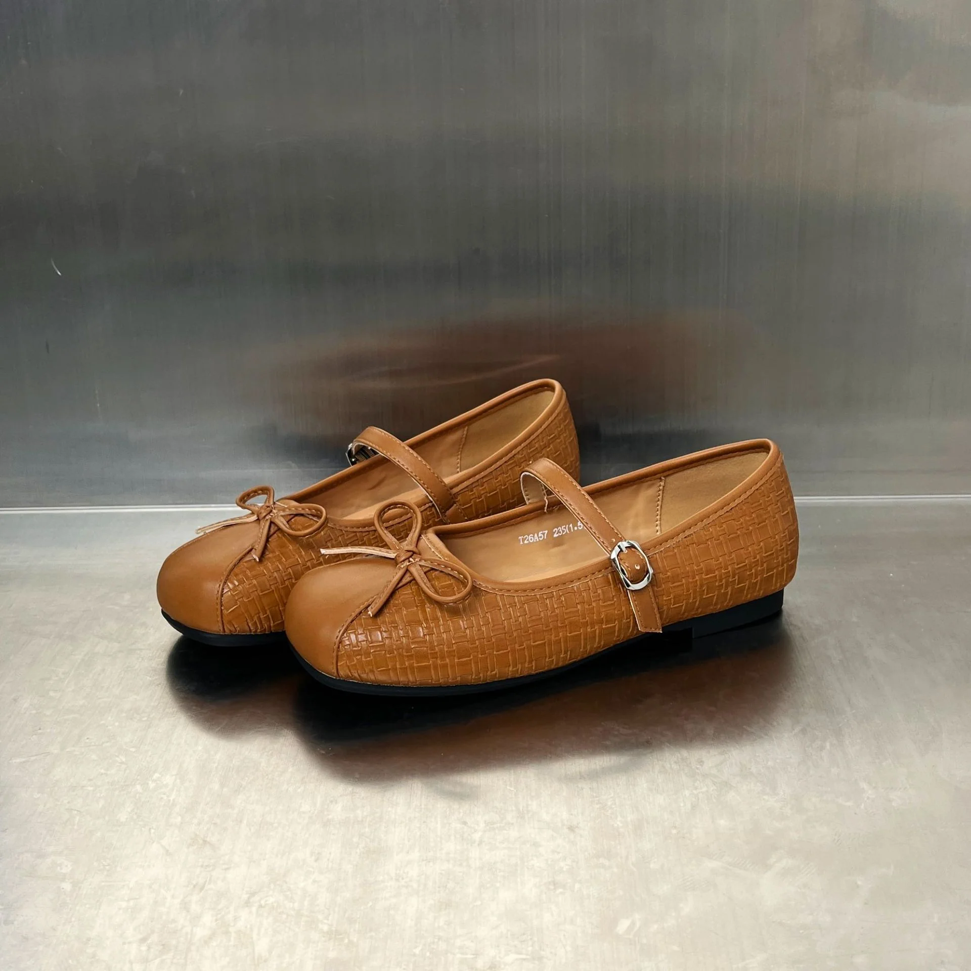 Damen Ballerinas mit dekorativer Schleifenverzierung und komfortablem Riemchenverschluss Heidi Mode - Image 6