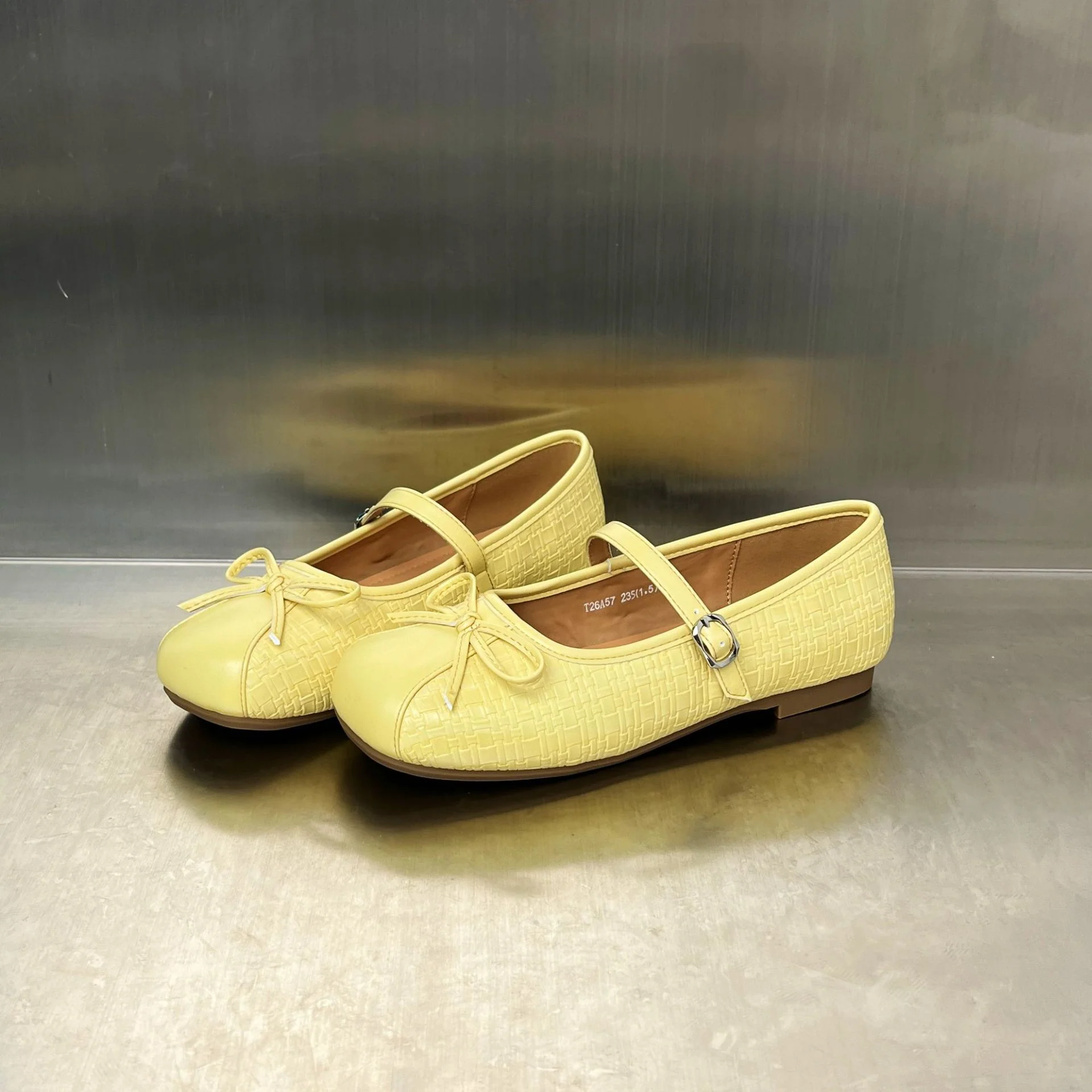 Damen Ballerinas mit dekorativer Schleifenverzierung und komfortablem Riemchenverschluss Heidi Mode - Image 7