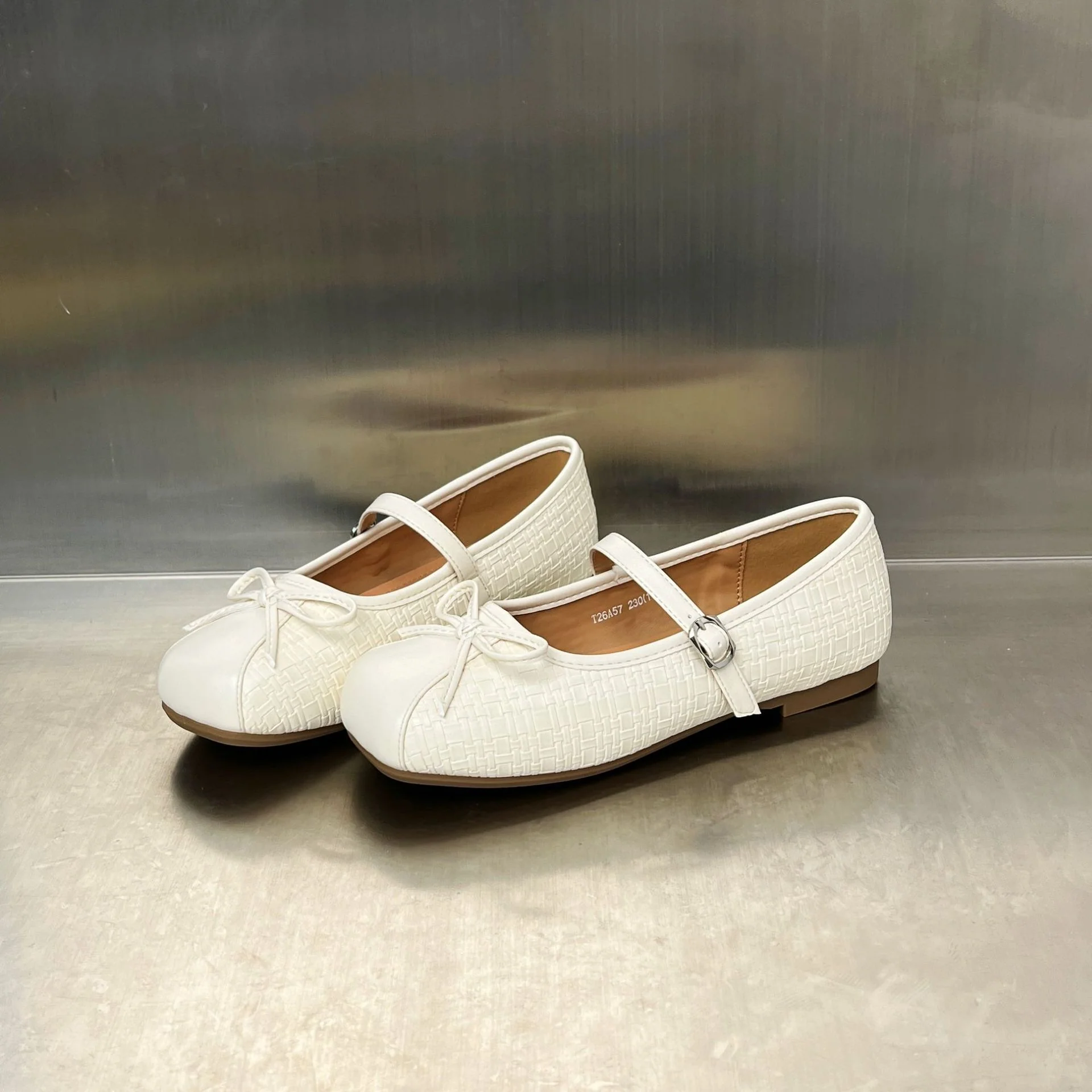 Damen Ballerinas mit dekorativer Schleifenverzierung und komfortablem Riemchenverschluss Heidi Mode - Image 8