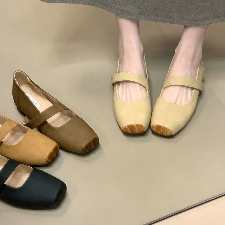 Damen Ballerinas mit elastischem Riemchen und komfortablem Fußbett Heidi Mode - Image 3